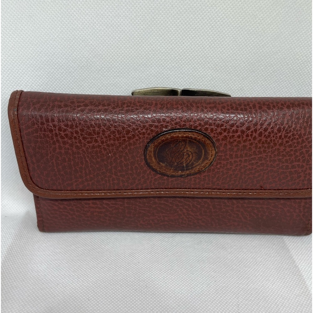 Vintage Women’s  Wallet pebbled brown Leather